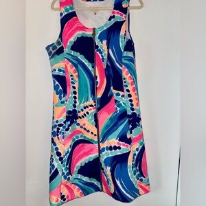 Lilly Pulitzer Fit & Flare Scuba Dress XL